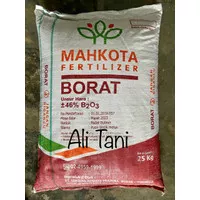 Pupuk Borate/Borat/Boron cap Mahkota Kemasan 25 KG