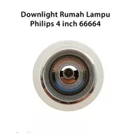 Downlight Tempat Lampu Fitting PHILIPS 4 inch Recessed White Bekas