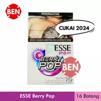 Rokok Esse Berry Pop 16 Batang - Berrypop Berry Mint Capsule Putih