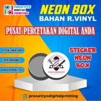 Jasa Cetak Sticker Ritrama Vinyl Berkualitas Bisa custom desain & size