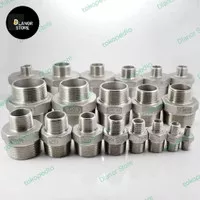 Double Nepel Reducer Stainless SS304/Nipple Reducer SS304 1/2, 3/8