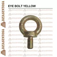 Eye Bolt M16 Yellow Zinc Plated / Eyebolt M16 Eyebolt