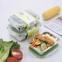 Tupperware Kotak Makan Stainless / Kotak Bekal Makanan Lunch Box Food