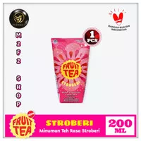 Fruit Tea Genggam Strawberry | Stroberi - 200 ml (Harga Satuan)