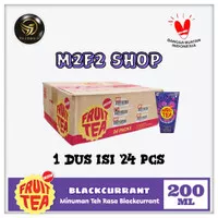 Fruit Tea Genggam Blackcurrant - 200 ml (Harga Karton)