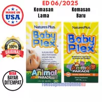 NATURES NATURE'S PLUS BABY PLEX ANIMAL PARADE | Multivitamin Bayi