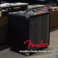 Amplifier Ampli Gitar Fender Rumble 25 V3 Bass Combo Amplifier Ori