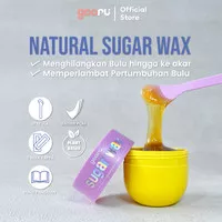 Sugar Waxing Kit Gooru Pencabut Bulu Sugarwax Caramelized Lemon (BPOM)
