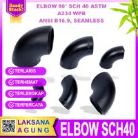 Elbow Sch 40 | Elbow Las Besi | 1/2 inch | Carbon Steel