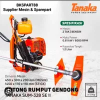 MESIN POTONG RUMPUT TANAKA BRUSH CUTTER TANAKA 328SE