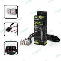 KABEL RELAY SET LAMPU MINI LASER GUN 1,2,3 ATAU 4mata 80A 100watt