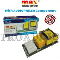 crossover tweeter audiophiler max22 max-22 max 22 original