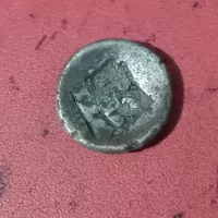 Koin perak kuno Kerajaan Nusantara Majapahit Indonesia silver TP5hs