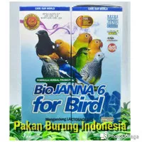 BIO JANNA 6 FOR BIRD Multivitamin Segala Jenis burung yg sakit