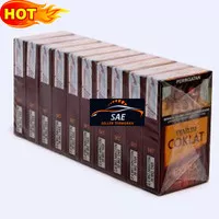 rokok djarum coklat extra isi 12 batang / jarum coklat kretek eceran