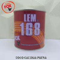 PROMO LEM PEREKAT SERBAGUNA FOX KUNING 168 1KG PREMIUM