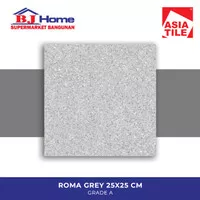 ASIA TILE Roma Grey 25x25 GRADE A - Keramik Lantai