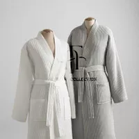 Zikri Kimono Handuk Bathrobe Waffle Luxury Hotel Kimono Handuk Hotel