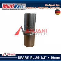 MULTIPRO KUNCI BUSI 1/2 INCH x 16 mm SPARK PLUG MATA SOK SOCKET SOCK