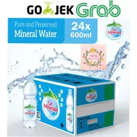 Le Mineral 600ml / Air Minum Le Mineral 600ml 1 Dus isi 24 Botol