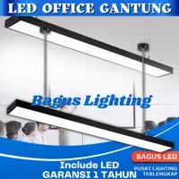 Lampu Gantung LED Downlight Plafon Lampu Office Kantor Hanging 48W