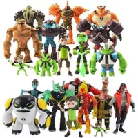 FIGURE BEN 10 SET 8 MAINAN ANAK BEN 10 Terbaru