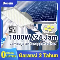 1000w Lampu Taman Surya Lampu Jalan Sorot Pju Solar Cell /Panel 2 In 1