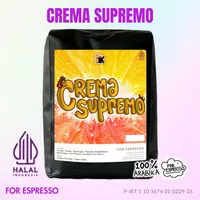 Kopi Crema Supremo Espresso Blend 1kg - 100% arabika by kieta coffee