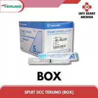 Spuit Terumo 5ml / Spuit 5cc Terumo / Terumo Syringe 5 ml / BOX