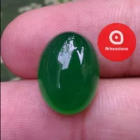 BATU AKIK IJO GARUT / HIJAU GARUT / OHEN / EHON SIZE 15 MM