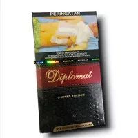 Rokok Wismilak Diplomat Hitam 12 Batang Limited Edition Bukan Lampu