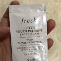 Fresh Lotus Youth Preserve Face Cream Sachet