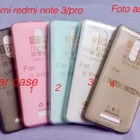 Ultrathin soft case silikon bening tipis xiaomi redmi note 3 note3 pro