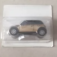 Tomica mini cooper limited edition gold color ban karet blister segel