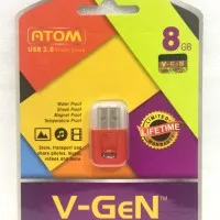 Flash Disk V-gen 8GB / Flash Drive Vgen Atom 8 GB / V-Gen USB 2.0