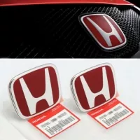 Emblem honda merah / logo red Honda jazz, crv,city,civic,accord,brio