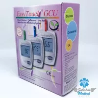 EASYTOUCH GCU - ALAT TES GULA DARAH, KOLESTEROL, ASAM URAT