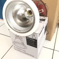 Philips downlight lampu 5 inch in inci fbs 115 white putih