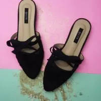 Flatshoes pita brukat impor korea