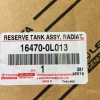 Tabung Radiator/ Reserve Tank Innova/Hilux/Fortuner Diesel 16470-0L013