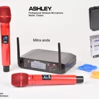 Mic wireless ashley classic red