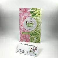 CITRA GLOW RECIPE JUICY SHEET MASK SAKURA + ALOE VERA 25 GR