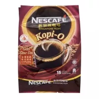 Nescafe instant singapore KOPI O (GAO SIEW DAI) 15sx14gr