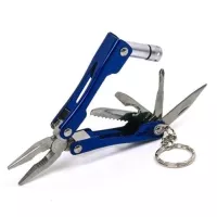 Tang Multi Tools Pisau,Senter - Mini Multifungsi Tools Pisau,Obeng