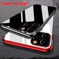 IPHONE 11 6.1 PLATING LIST COLOR CASE JELLY TRANSPARAN SOFTCASE