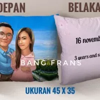 Bantal Anniversary Karikatur Lucu