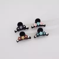 Trio Fleur Bang Clip - Jepit Poni Fashion KOREA ASLI Premium Batu