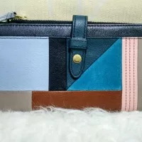 Ready Fossil Fiona Patchwork long Wallet Original