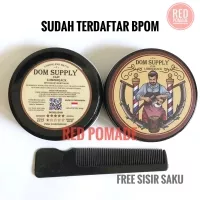 DOM POMADE LUMBERJACK MATTE STRONG HOLD CLAY 100 GRAM FREE SISIR SAKU