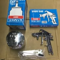 Spray Gun Meiji F75 Tabung Bawah / Alat Spray Gun Meiji F75